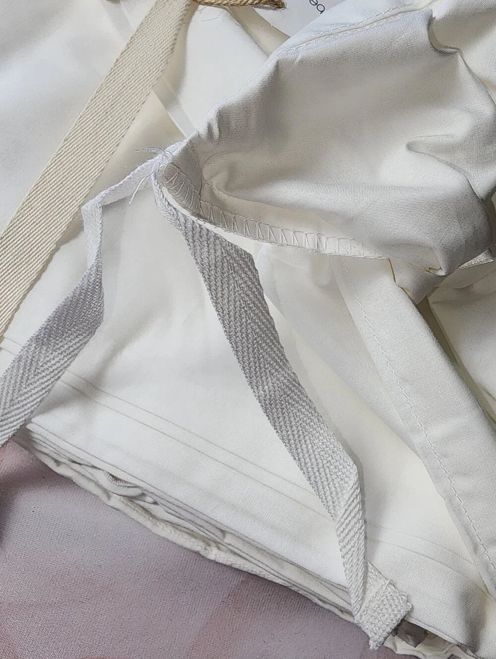 NEW! Berkshire 100% Organic Cotton Duvet Set KING - Off White